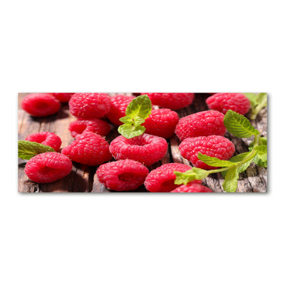 Raspberries - No Frame Print on Canvas