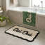 Oui Oui Slogan Scalloped Bath Mat-1421363270