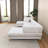 Tufted Sectional Sofa With Ottoman