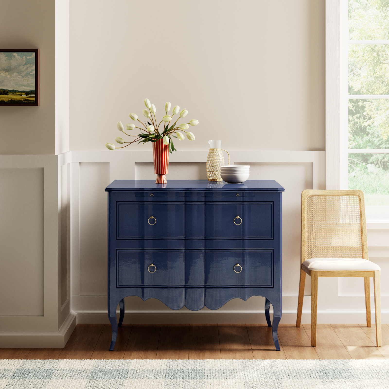 Lanora Solid Wood Accent Chest