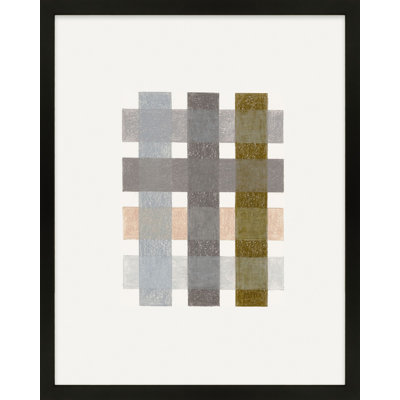 Untitled (Gridlock) No.1 By Beth James - Framed Wall Art
