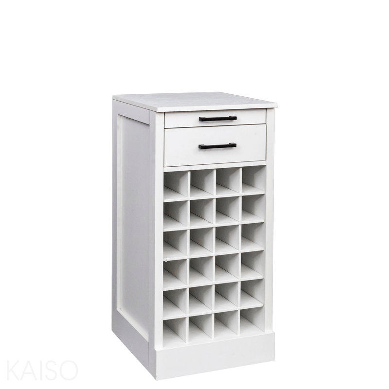 Buffet armoire, bar à vin modulaire 24, Blanc
