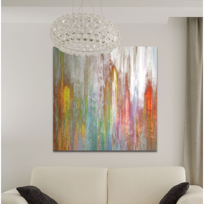 " Mislead II ", 24" H x 24" W x 1.5" D, Wrapped Canvas