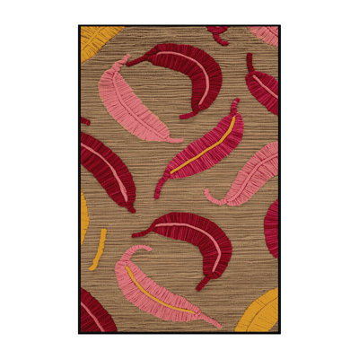 Washable Ulluco Vegetables Area Rug