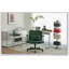 Chaise de bureau Green Velvet Criss Cross