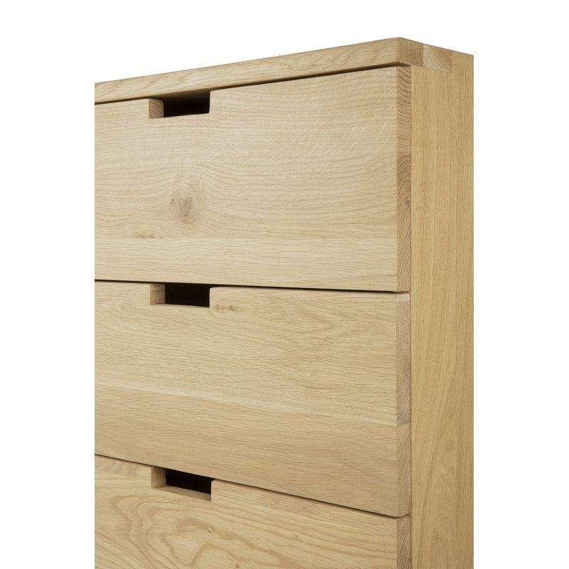 Billy 3 Drawer Storage Drawer, Oak