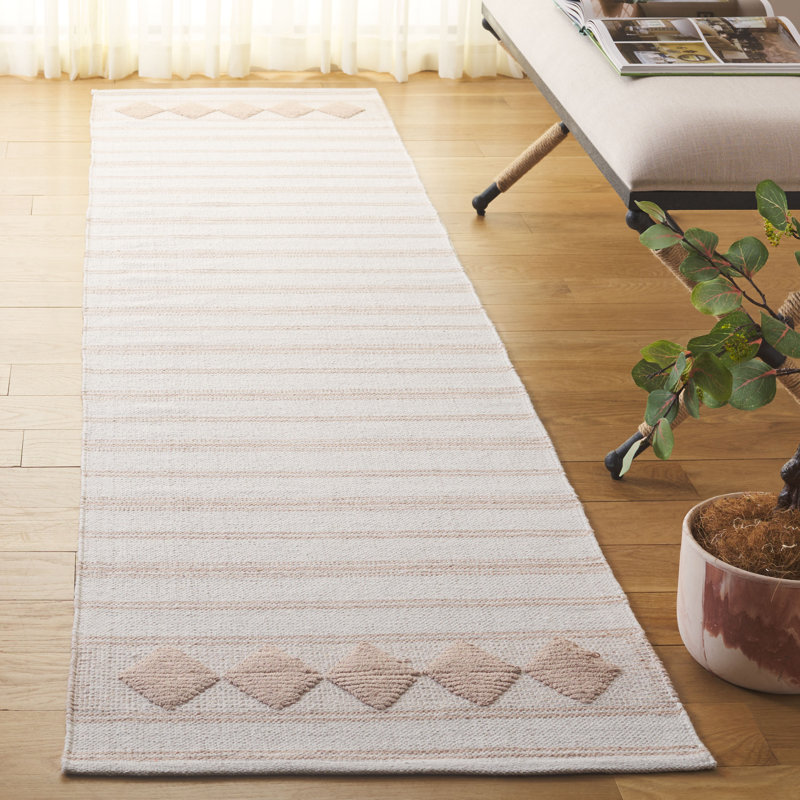 Tapis en coton tissé à plat Breckenridge, Rond 6 pi