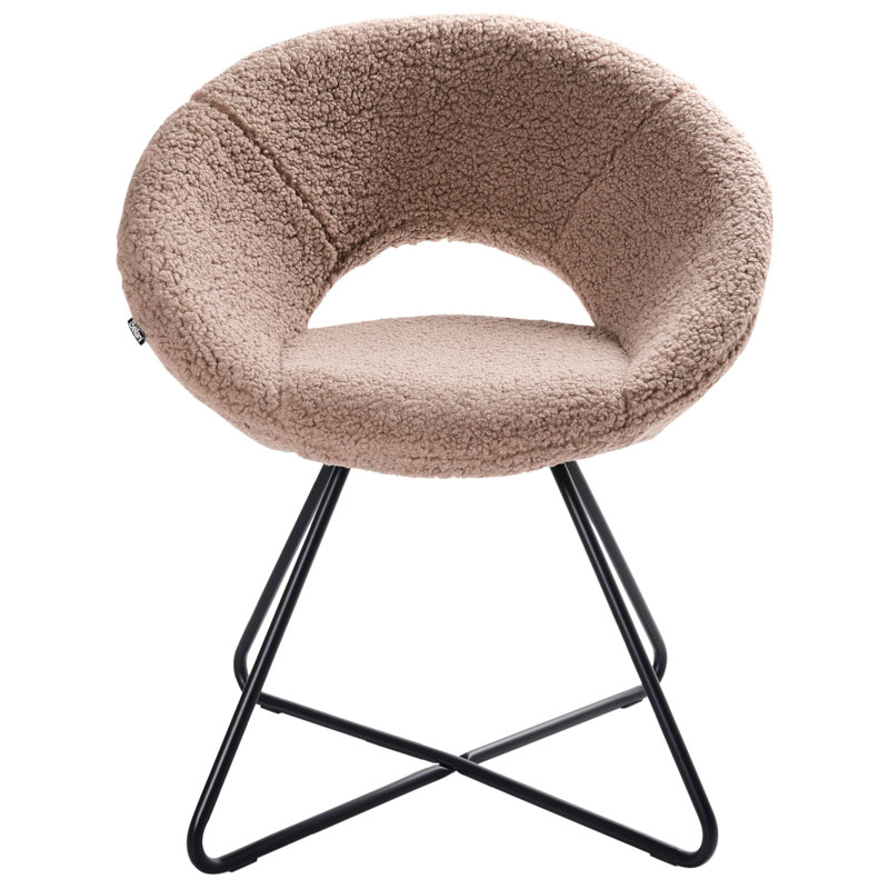Dining Chair RACHEL Boucle , Beige