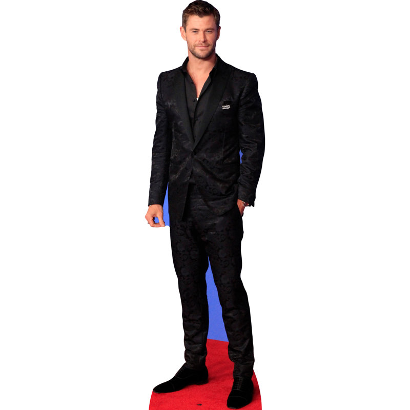 75" Chris Hemsworth Cardboard Standup