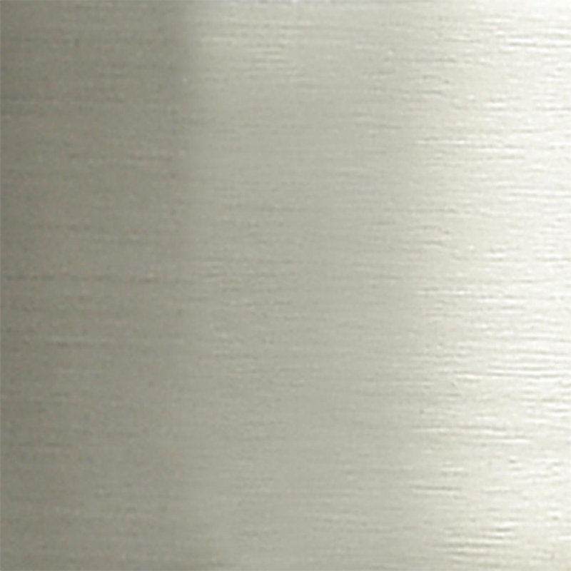 Plafonnier semi-encastré Rouvin, Nickel poli, Nickel poli, H 6 po x l 12 po x P 12 po