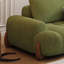 Canapé modulaire en polyester vert