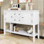 Console rétro avec quatre petits tiroirs-371921855