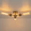 Plafonnier semi-encastré 3 lumières Spoutnik