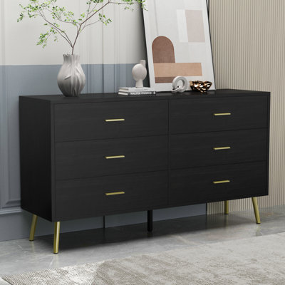 Hoschton 6 Drawer 47.2'' W Double Dresser