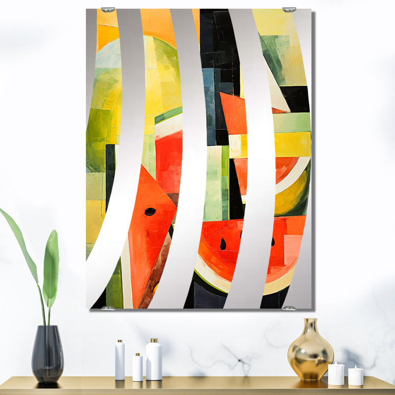 Balkcom - Melon Wall Mirror, 40" x 30"