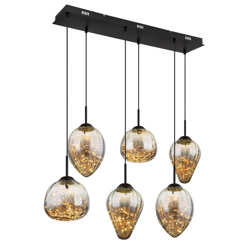 Daphne 1 - Light Matte Black LED Pendant
