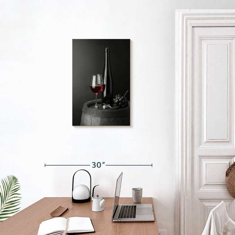 Yarlin Red Wine From Barrel, 24" H x 16" W