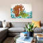 Mermaid Waves by Angelika Parker - Print on Canvas-56730883-42157753