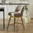  360° Swivel Bar Stools with Solid Wood Frame -445816879-466326315