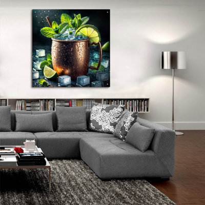 «Moscow Mule» par Rey Klimt, art mural en verre acrylique
