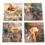 Sous-verre en verre dumbo disney