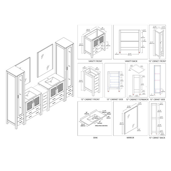 Dimensions du produit