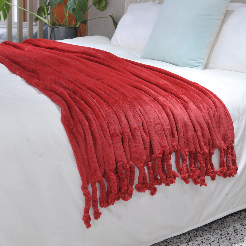 Throw Blanket, Chilli Pepper, 203.2cm x 152.4cm