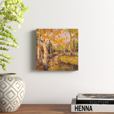 Four Seasons Aspens III - Reproduction d'art sur toile tendue