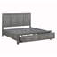 Lit plateforme en bois avec tiroirs-28533387