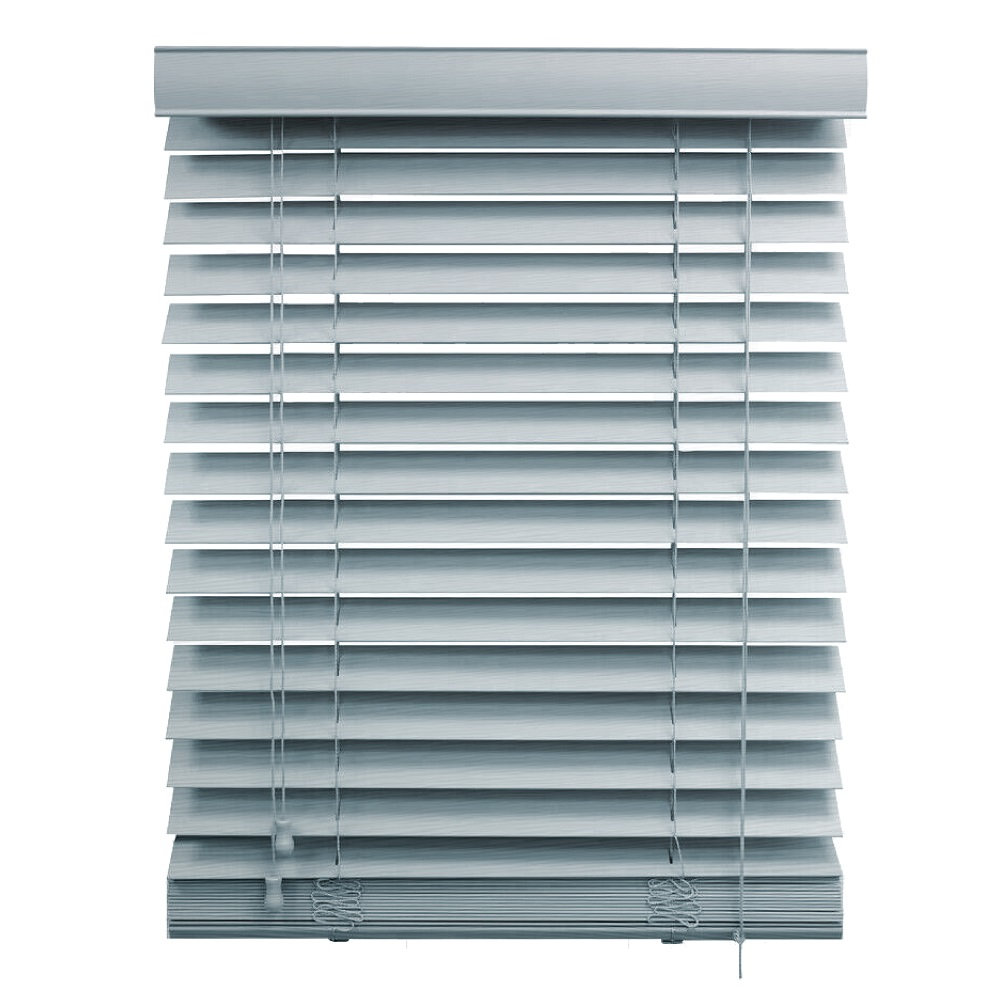 Premium Faux Wood Venetian Blinds - Waterproof PVC Window Blinds with Corded Light & Privacy Control for Kitchen, Bathroom & Bedroom