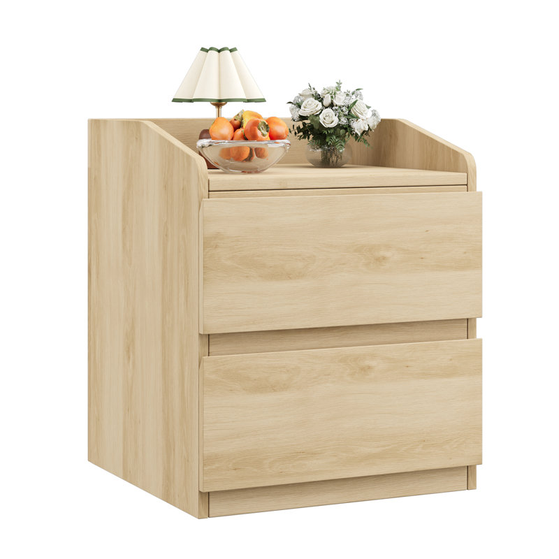59.99cm W Bedside Table, Ivory