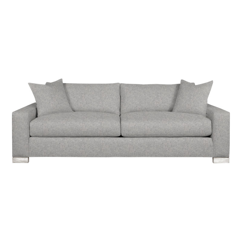 Canapé-lit 83,5 po Claremont, Perigold Aspen flanelle gris clair, Casa Blanca