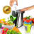 Mega Chef 4 in 1 Stainless Steel Electric Food Processor