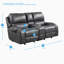 Causeuse inclinable en similicuir 78 po Wakita-1640964680