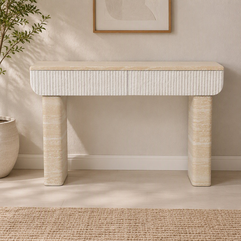 Console d'entrée avec tiroirs