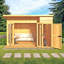 Marcel 12 x 8 Ft Shiplap Summer House-365843866