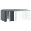247cm Steel Floor Bird Cage