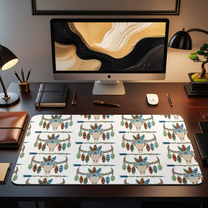 Polyester Desk Pad, 23.6x13.8