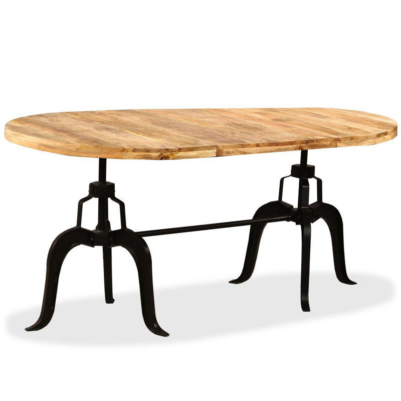Adalynd Wooden Dining Table, Light Brown