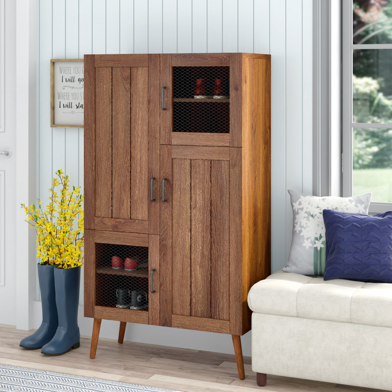 20 Pair Shoe Storage Cabinet
