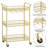 3-Tier Bar Cart with Wine Rack-270560359