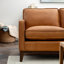 Canapé en cuir 85 po Cascades-1234196039