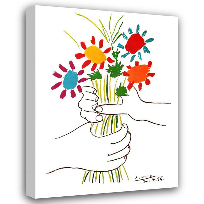 Petit fleurs, H 24 po x l 18 po