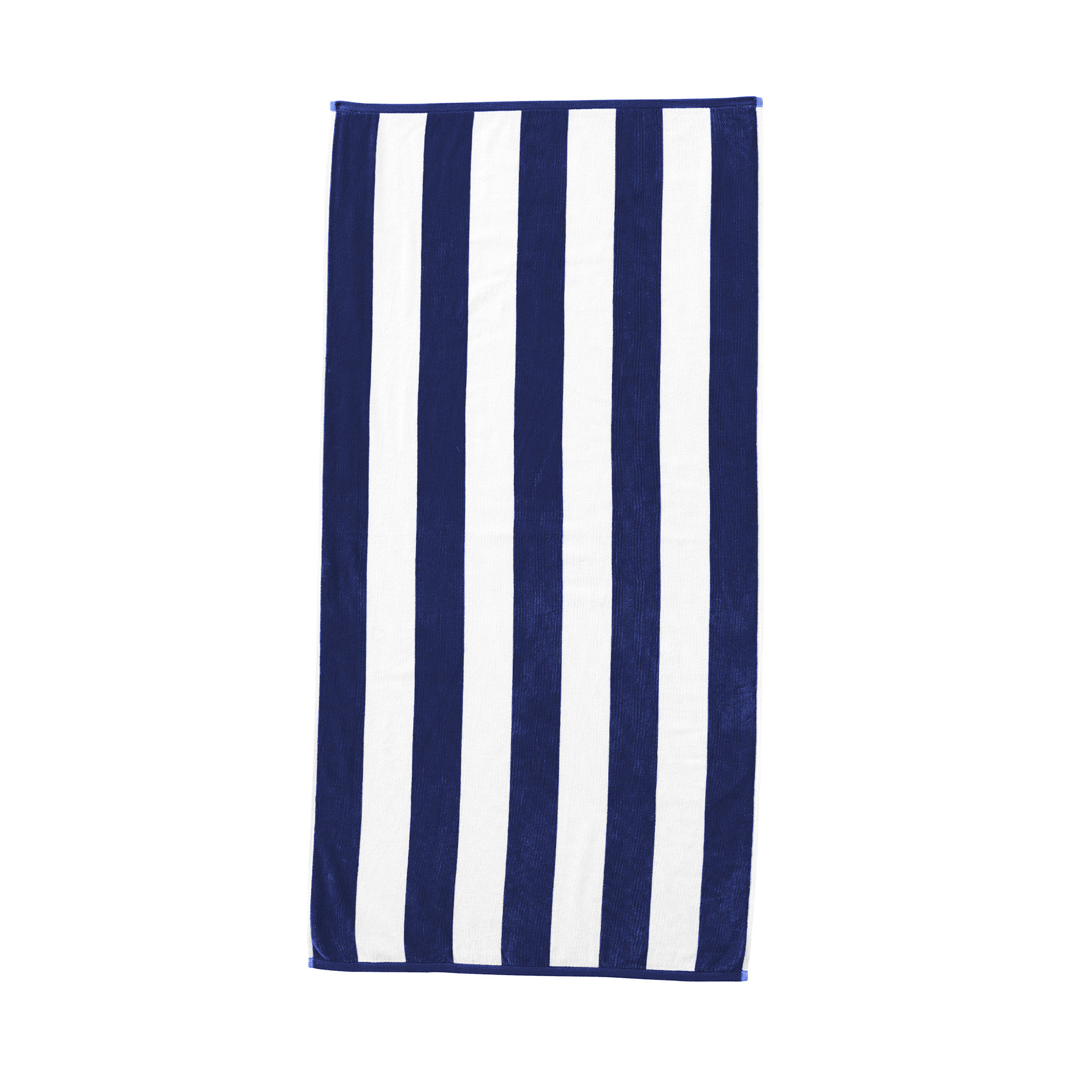 Beachcrest Home Delmer Cotton Oversized Cabana Stripe Beach Towels