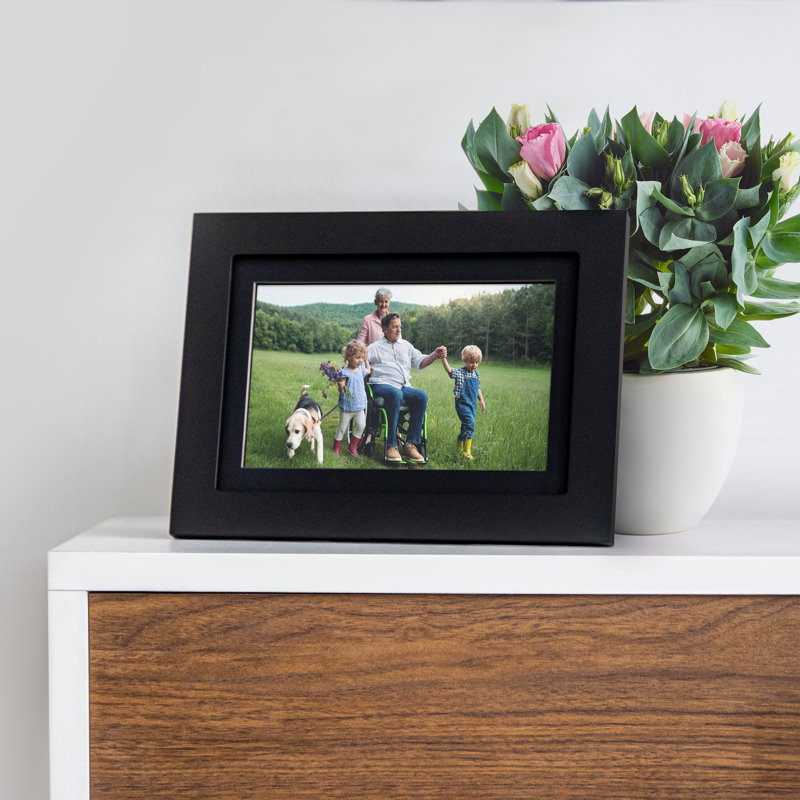 Smart Digital Picture Frame , Black, 10"