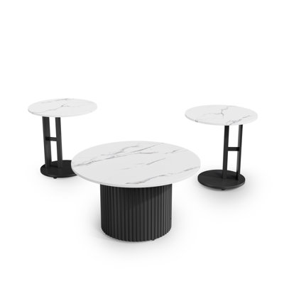 Ensemble de 3 tables basses