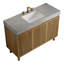 Meuble-lavabo moderne (avec meuble-lavabo et lavabo) avec rangement