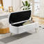 Banc de rangement avec repose-pieds Toleen -1845888206