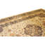Hand Knotted Wool Area Rug in Cream And Blue