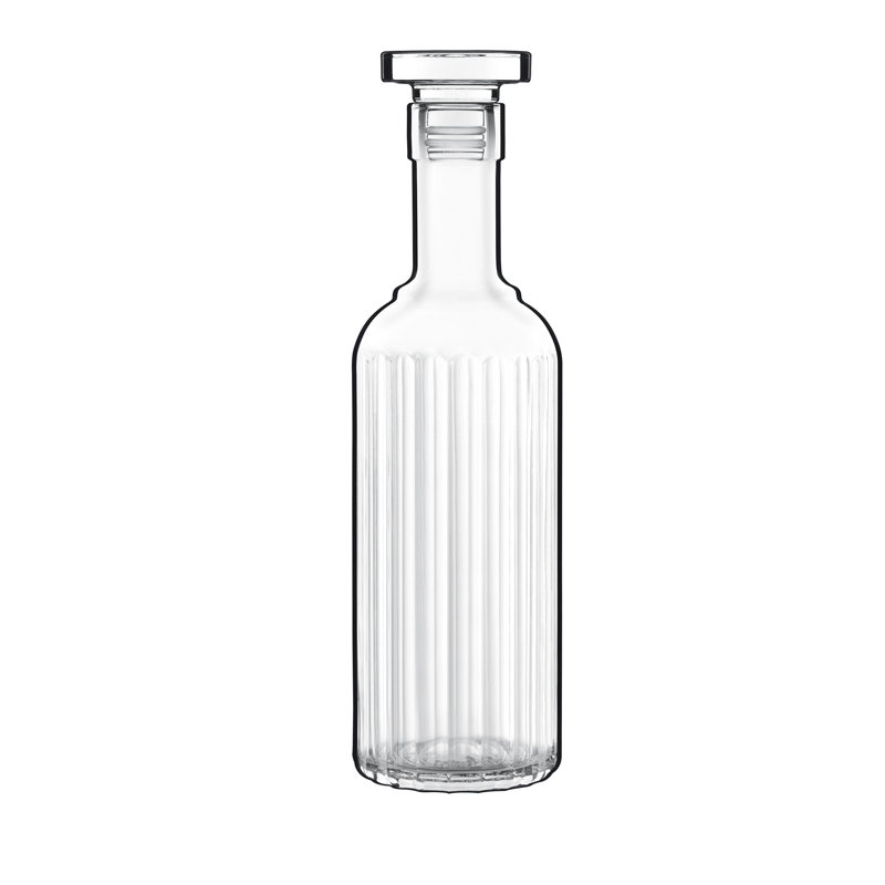 Verre 23,75 oz. Décanteur avec bouchon hermétique (1 pièce)